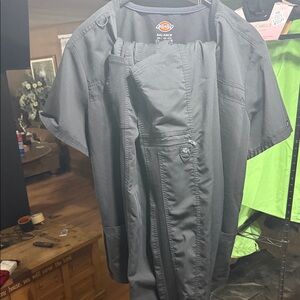 Dickies Charcoal Short Sleeve Shirt